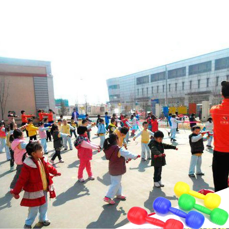 Kindergarten dumbbell instruments, children's toys, exercise, voice dumbbell exercise and fitness W4-123