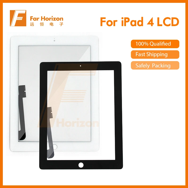 Сенсорный экран для iPad3 A1416 A1430 A1403 и iPad 4 A1458 A1459 A1460 дигитайзер Сменное стекло с