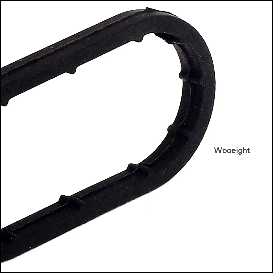 Wooeight oil filter housing seal gasket kit for Mercedes Benz W211 V6 M112 M113 V8 1121840361 1121840261 1121840161 1121840061