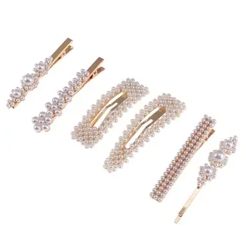 

6pcs Hearpin Beautiful Attractive Barrettes Hair Clips for Girls Women Ladies