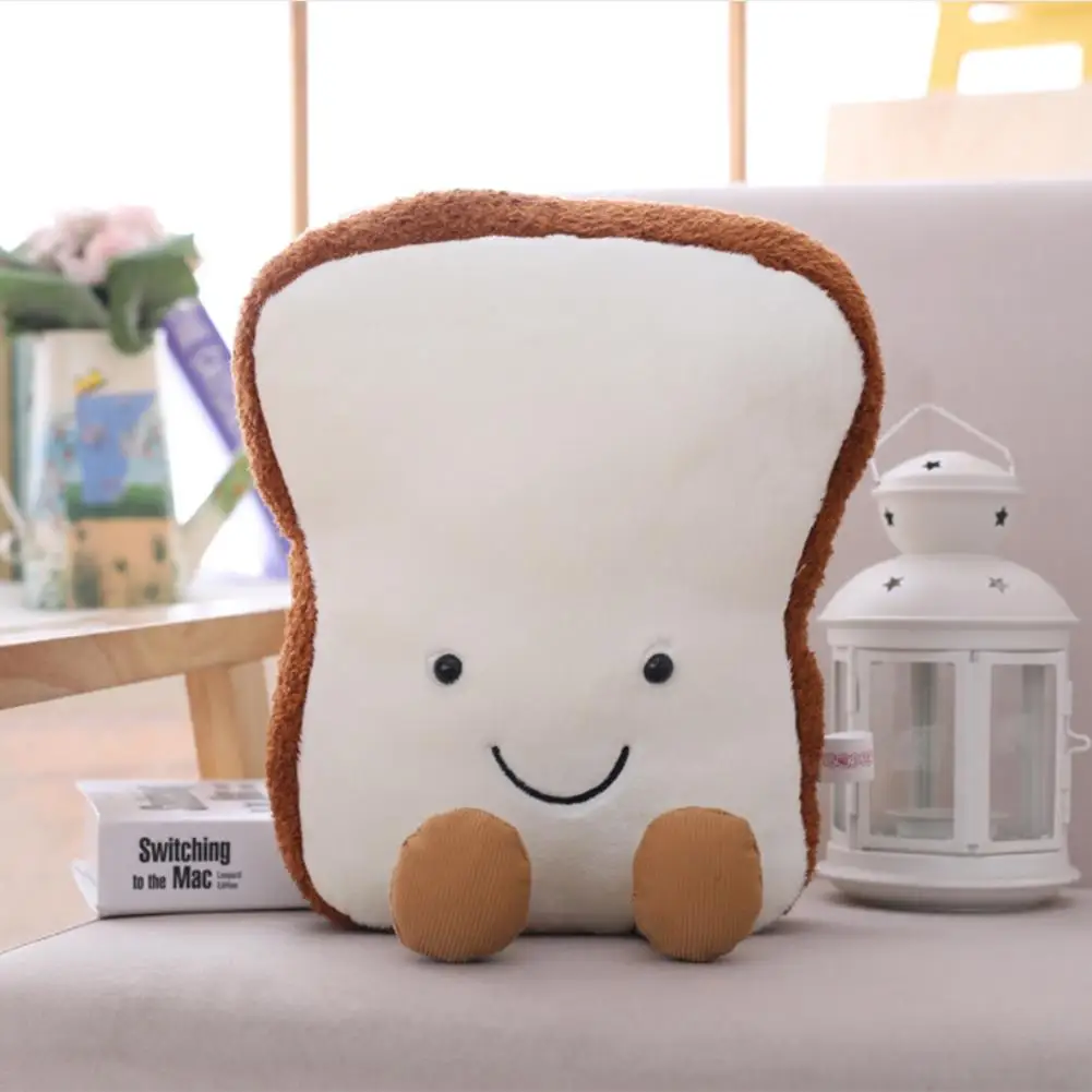 1 шт. мягкие инновационные плюшевые игрушки куклы хлеб для тостов милые подушечные куклы для детей