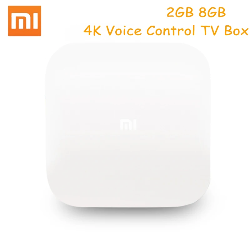 

Xiaomi Mi4 Android TV Box Voice Remote Control Bluetooth TV Box Amlogic S905L 2GB 8GB 2.4G Wi-Fi Supports 4K HDR Set-Top For TV