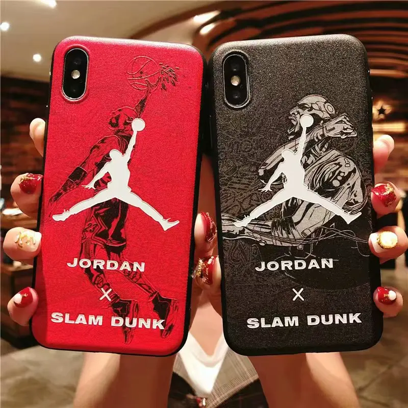 Cool Jordan Designer Phone Cases For iPhone Xs Max X XR XS Case Tpu
