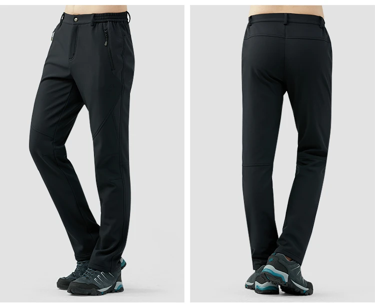 Invierno Caliente flocado grueso Pantalones de senderismo Softshell Pantalones al aire libre Pantalones mujeres impermeable trekking pesca deportiva hombres pareja Invierno Caliente flocado grueso Pantalones de senderismo Softshell Pantalones al aire libre Pantalones mujeres impermeable trekking pesca deportiva hombres pareja