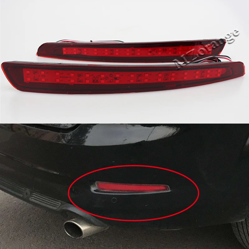 LED Rear Bumper Reflector Brake Light Car Styling For Ford Mondeo