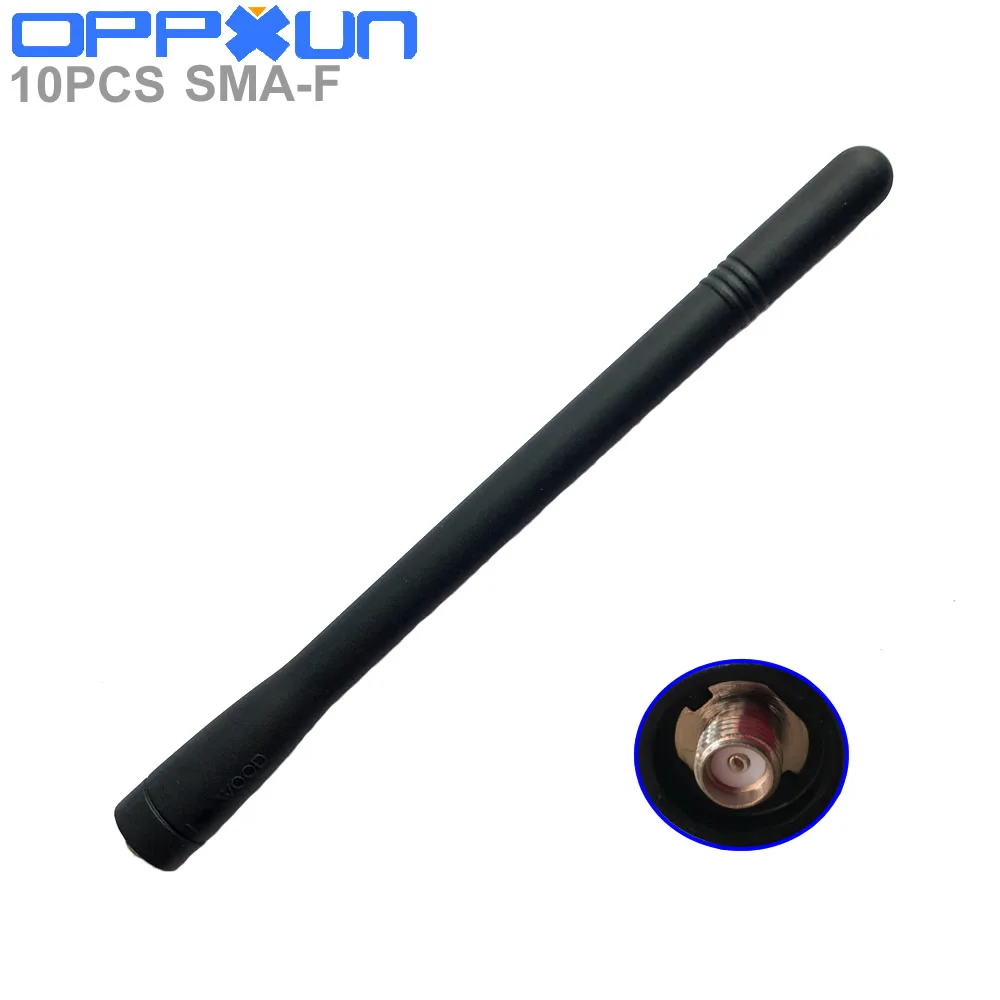 10 шт. рация VHF 136 174 МГц антенна SMA разъем для Kenwood TK2217 TK2107 TK2106 TK2100 TK2140 двухсторонняя