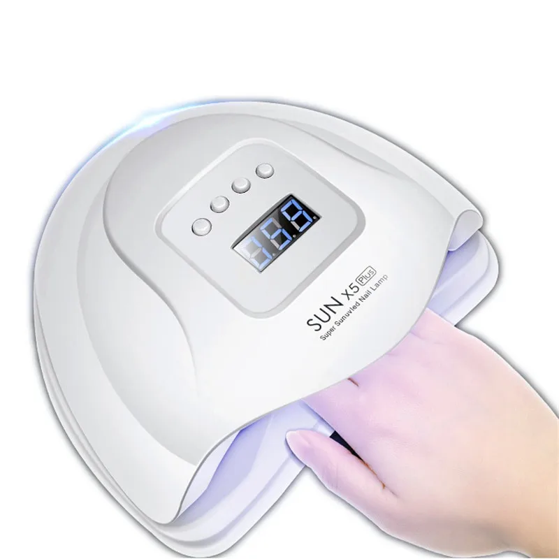 

80W Nail dryer LED Lamp For Nails Dryer Lampe UV Manucure SUNX 5Plus For Drying UV Gel Polish Infrared Sensor Ice Cabine Machine