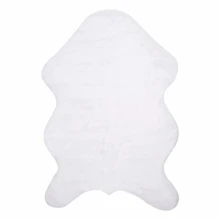 Искусственный шерстяной ковер, пушистый коврик для гостиной, спальни, домашний декор 60*90 см, XHC88