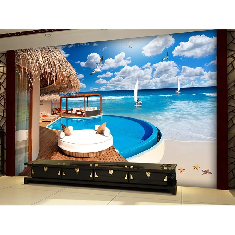 Get 3d Dream Waterproof Wallpaper Background Wall 3d Beach Murals Wall For iPhone Get Wallpaper 3d Dream Waterproof Wallpaper Background Wall 3d Beach Murals Wall Desktop Wallpaper Free