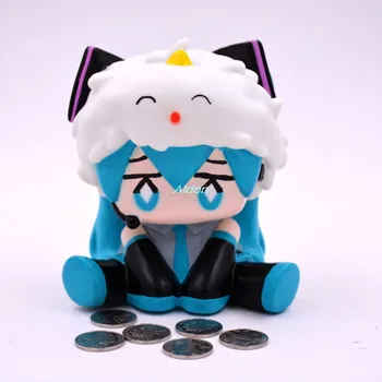 

6" Sailor Moon Tsukino Usagi Creative Cartoon Saving Box Decoration Vinyl Action Figure Collectible Model Toy OPP 16CM B1627