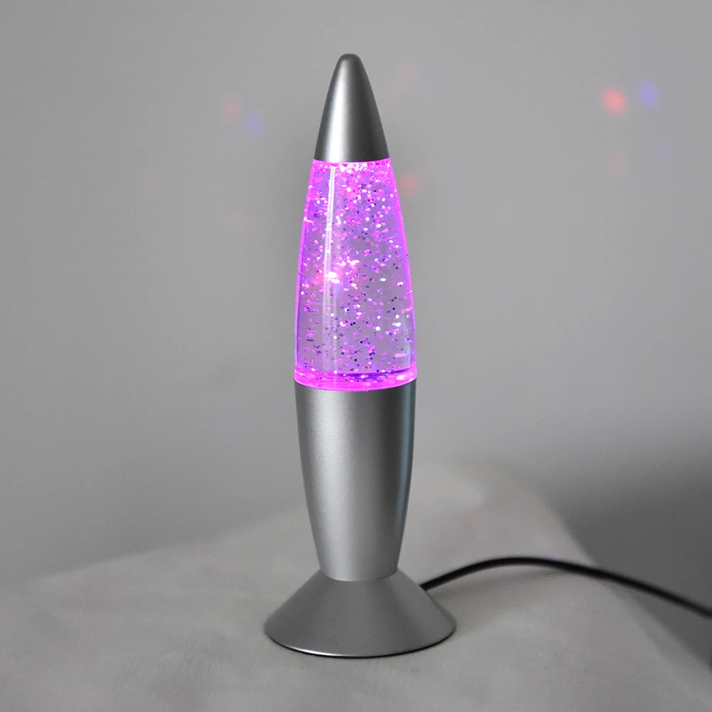 1 шт ракета USB RGB лава лампа 3 цвета Изменение светодиодный Блеск Ночной светильник Настенный декор высокое качество