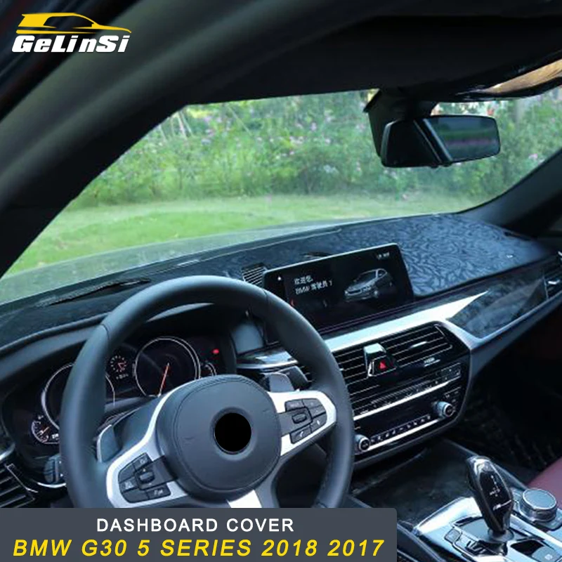 

GELINSI Auto Car-styling Dashboard Cover dashboard light pad covers Interior Accessories For BMW G30 5 series 2018 2017