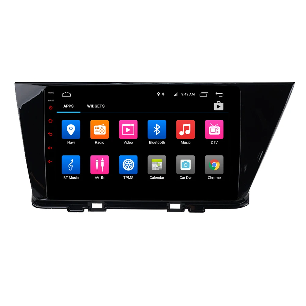 Best RoverOne Android 9.0 Octa Core Niro Car Radio GPS For Kia Niro 2016 2017 Touchscreen Multimedia Player Stereo Niro Head Unit 3