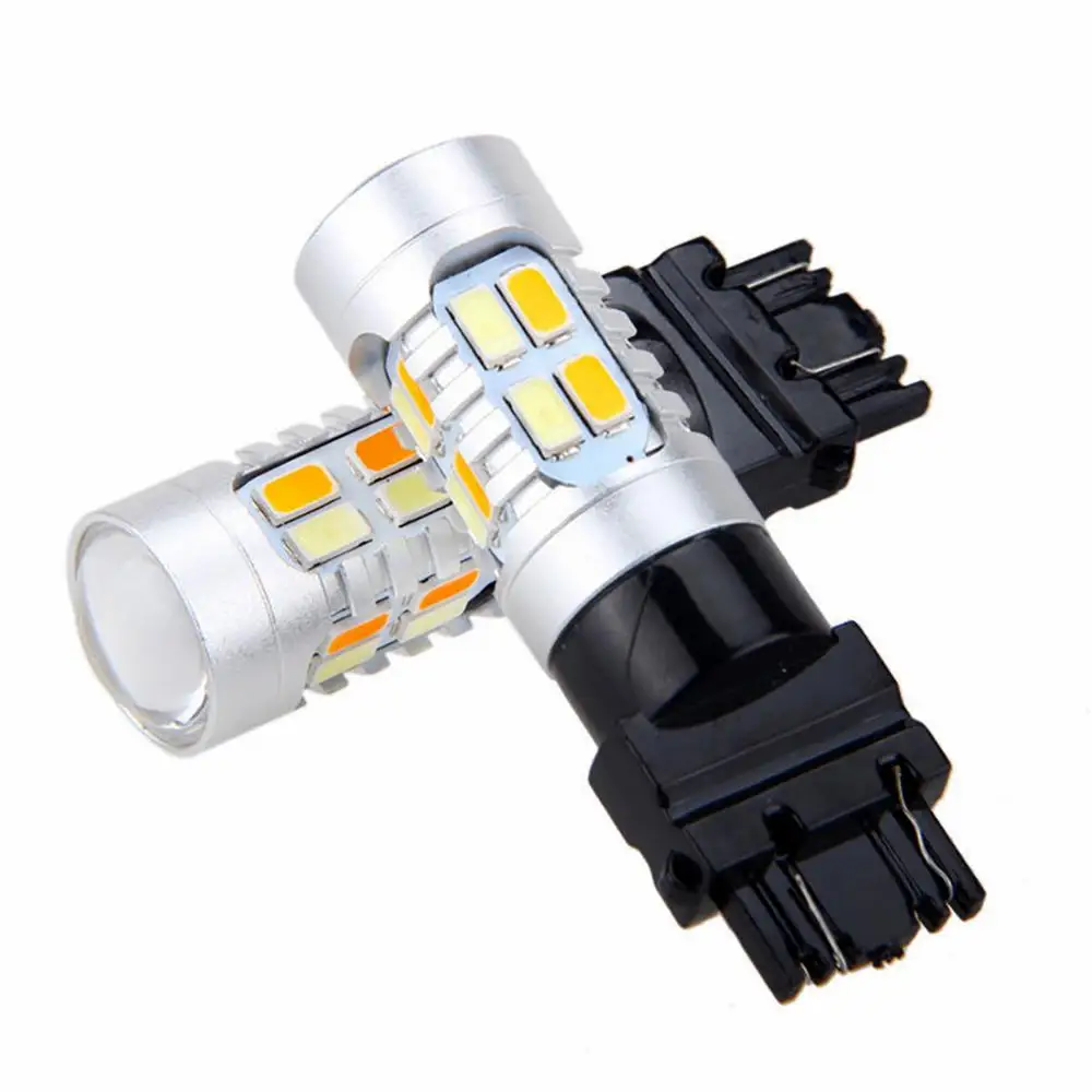 1 X высокомощный T25 3157 двухцветный Переключатель 20 smd 5730 светодиодный светильник