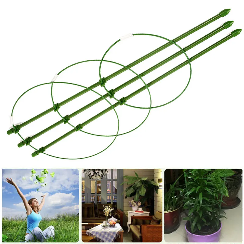 45cm Flower Plants Clematis Climbing Rack Support Shelf House Plant Growth Scaffold Ladder Building Garden Tool