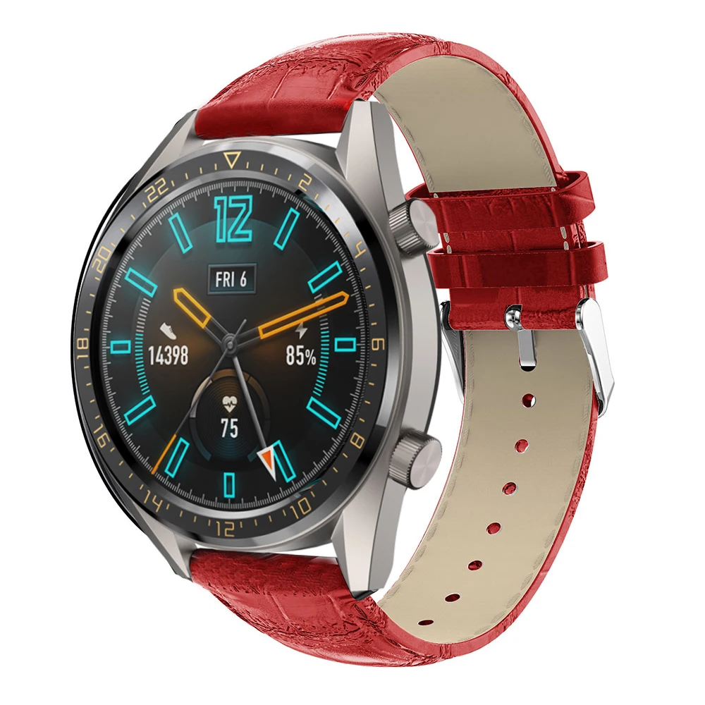 Ремешок для наручных часов Hero Iand сменный Браслет из крокодиловой кожи Huawei Watch GT