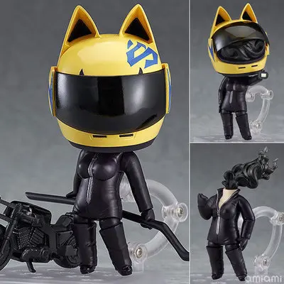 

Cute Nendoroid 513# Durarara 3way standoff Q Celty Sturluson Face PVC Action Figure Collectible Model Toy 10cm