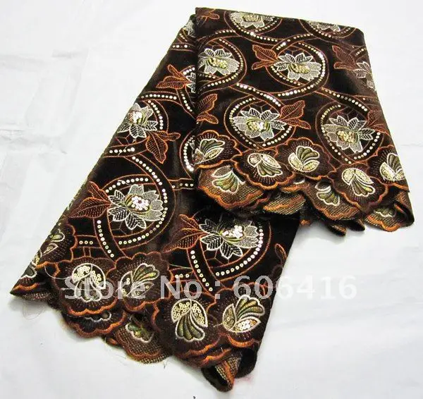 

Free delivery African lace fabric, the Swiss voile lace, cotton big lace, wholesale and retail, L-N0246