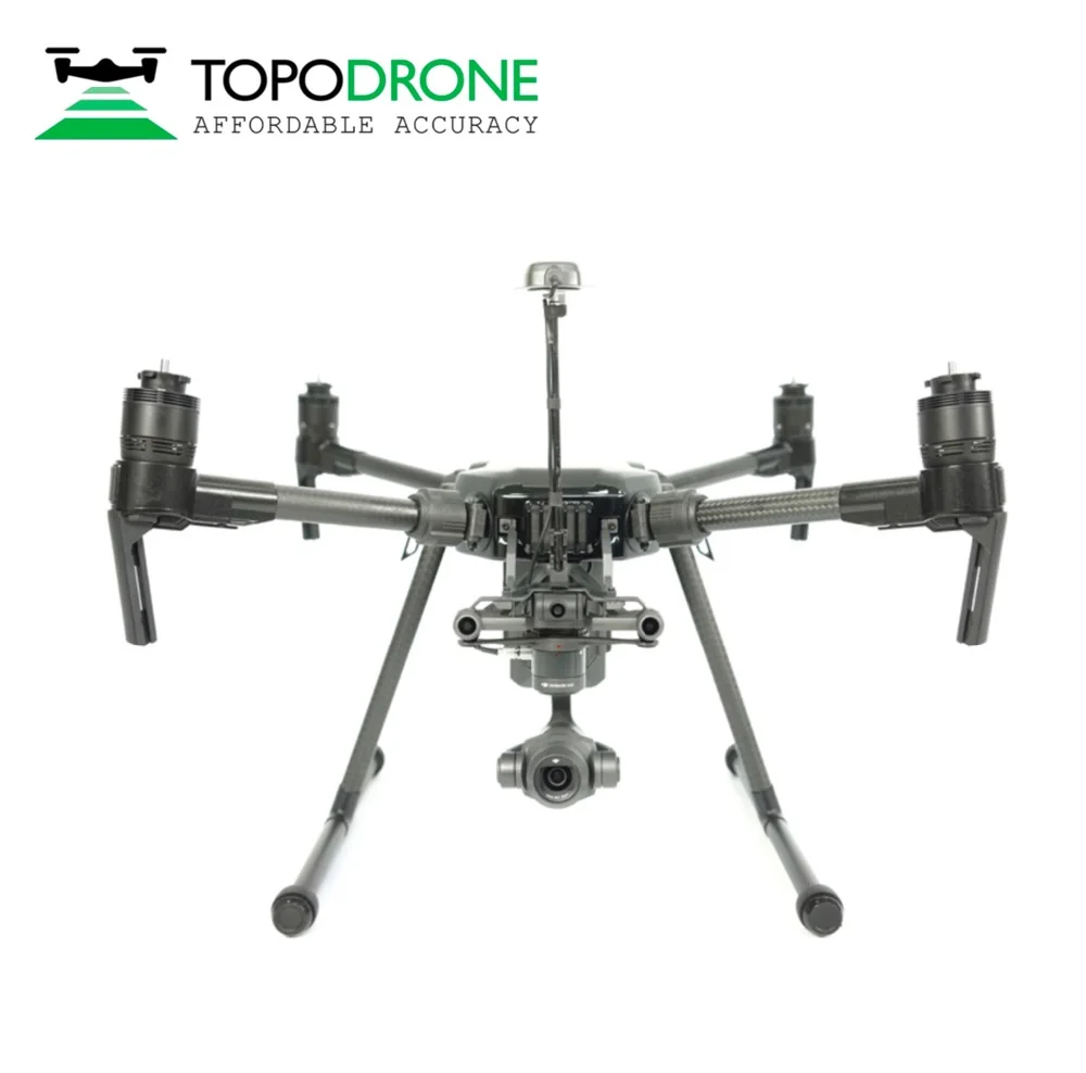 Topodrone DJI M200/M210 RTK/PPK для прецизионной аэрофотосъемки дроны самолет Max fly 30 км