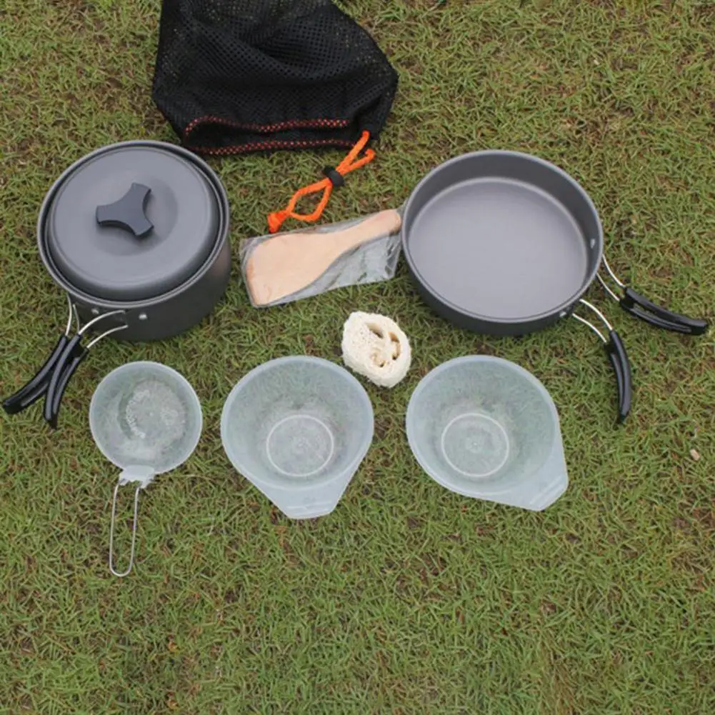 

Outdoor Camping Travelling Cooking Set Picnic Pot Set Cookware Pot