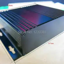 100x147x41 мм(дхшxв) алюминиевая коробка для проекта Alu encloder Gehaeuse корпус распределительная коробка Alugehaeuse радиатор