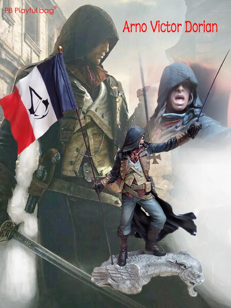 Assassin C Arno Victor Dorian фигурка кукла, игрушка из ПВХ Assassin фанаты любят коллекции игр Новинка украшение комнаты HC24