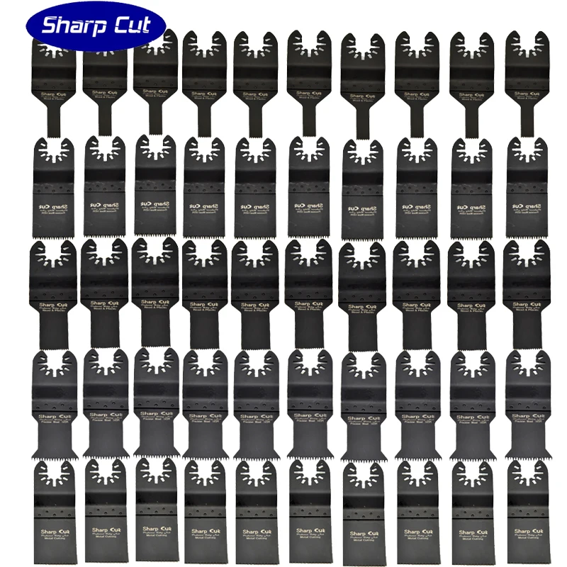 

Free Shipping: 50pcs Mixed Oscillating Saw Blade fit for Bosch, Fein, Dremel,Dremel Multi Tools Saw Blade Accessories Plunge Saw