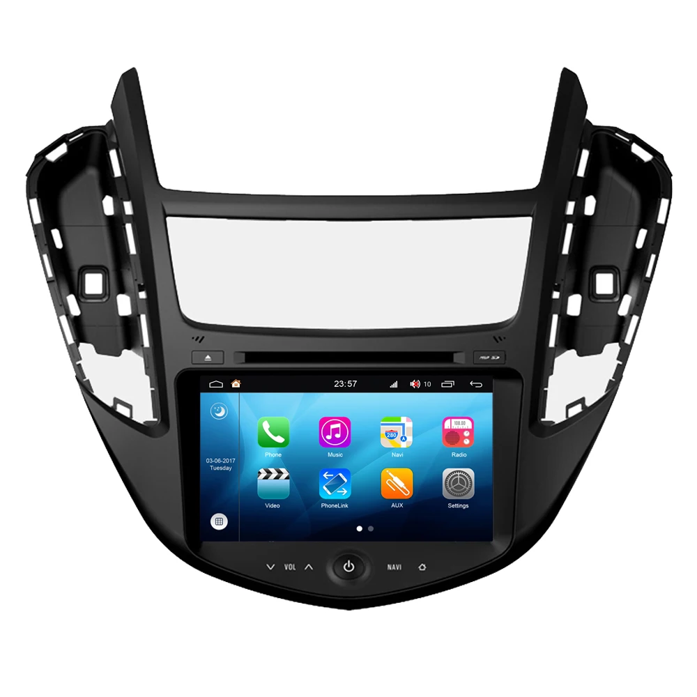 Best RoverOne Android 8.0 Octa Core Car Radio DVD GPS For Chevrolet Trax Touchscreen Multimedia Player Head Unit Bluetooth Wifi 1