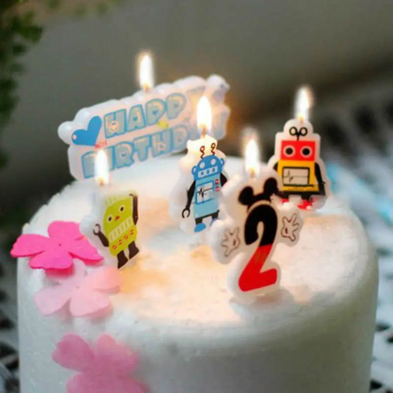 Cartoon Birthday candle-xq5