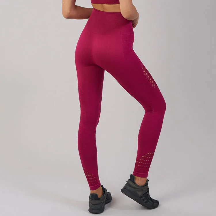 

new fashion seamless Yoga pants Fitness slim high waist leggings gym clothing sports leggings women