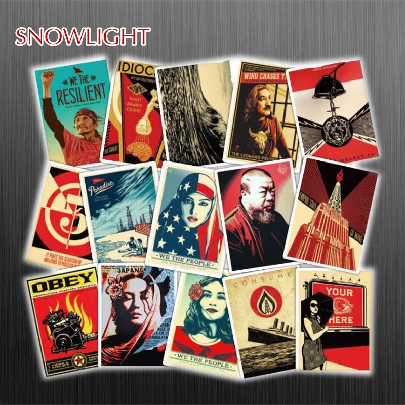 68pcs Retro Style Graffiti Classic Bomb Stickers For Luggage Laptop Skateboard Bicycle Motorcycle Decals Waterproof Sticker