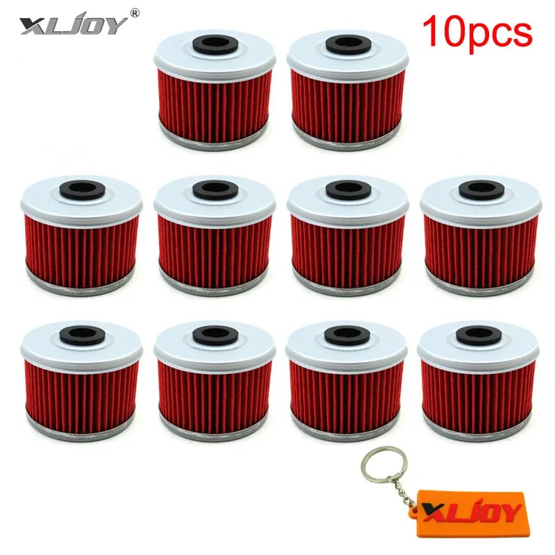 10x Oil Filter For Honda TRX200D TRX300 TRX350 TRX420 TRX450 TRX500
