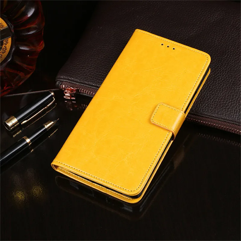 For Huawei Y7A Case 6.67 inch Magnetic Flip Crazy Horse Pattern Leather Case For Huawei Y7A Case Wallet Cover huawei pu case