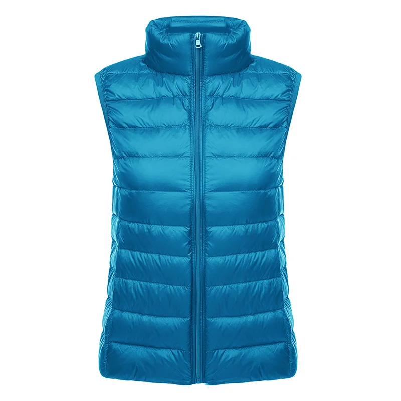 Kostlich New Arrival Autumn Vest Coat Women Ultra Light Sleeveless Jacket Waistcoat Warm Winter Vest Outwear Plus Size Clothing (35)