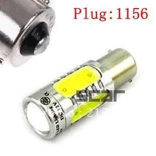 Free Shipping 12V S25 BA15S 1156 7.5W direction indicator lamp/backup light white |