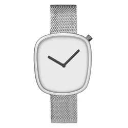 Модные для мужчин's часы в деловом и повседневном стиле мужчин и женщин кварцевые наручные часы 50 м водостойкие овальные простые часы