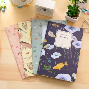 

Free ship!1lot=12pc!Weird nature A5 Notebook / line soft copy .book/ student Notepad /Writing Pads/office&school supplies