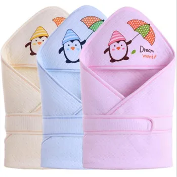 

Thick Baby Swaddle Wrap Knit Envelope Newborn Sleeping Bag Baby Warm Swaddling Blanket Infant Stroller Sleep Sack Footmuff