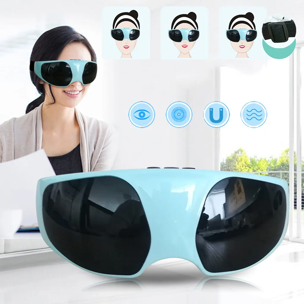 

High Quality Electric Eye Massager Health Care Alleviate Fatigue Stress Tension Relief Safe prolunga usb Free Shipping