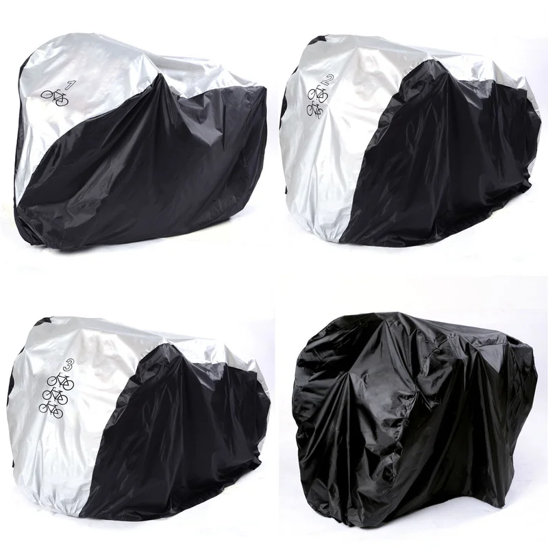 

Waterproof Bicycle Cycle Bike Cover Outdoor Multipurpose Rain Snow Dust All Weather Dust bask Protector PU Coating