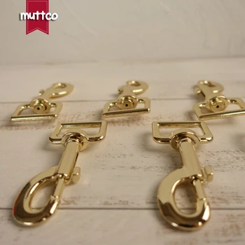 

DIY Dog leash wholesale 100pcs/lot golden 25mm metal key chain Metal clip Dog Clasp Metal Hook Hardware lobster buckle PK-008