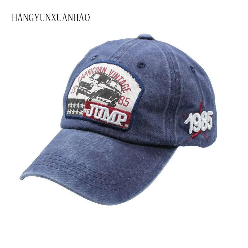 

Baseball Caps Hats For Men Casquette Brand Women Snapback Caps Washed Bone Men Hat Trucker Gorras Letter Jump Black Cap