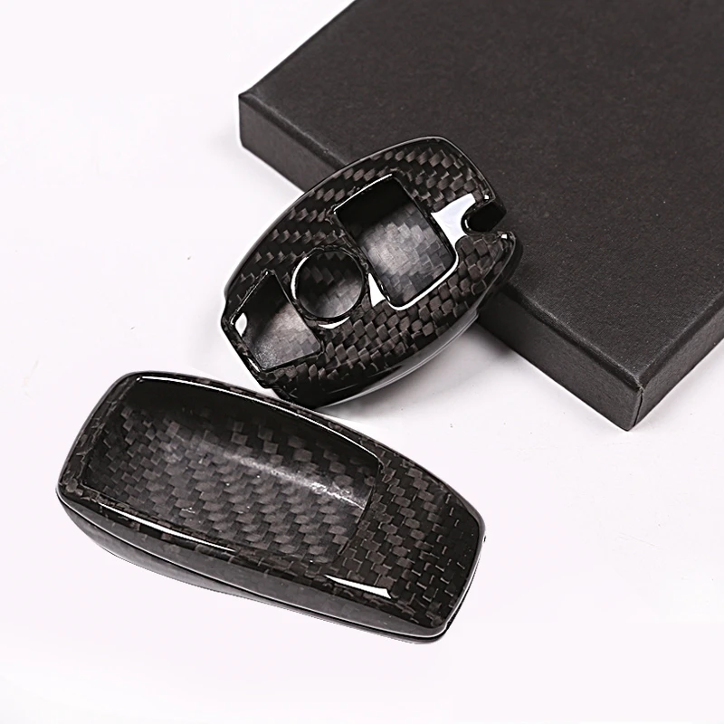 For Mercedes Benz E Class w213 E200 E300 E320- Car Key Cover Zinc Alloy+Leather Case Bag Keychain Skin Set accessories
