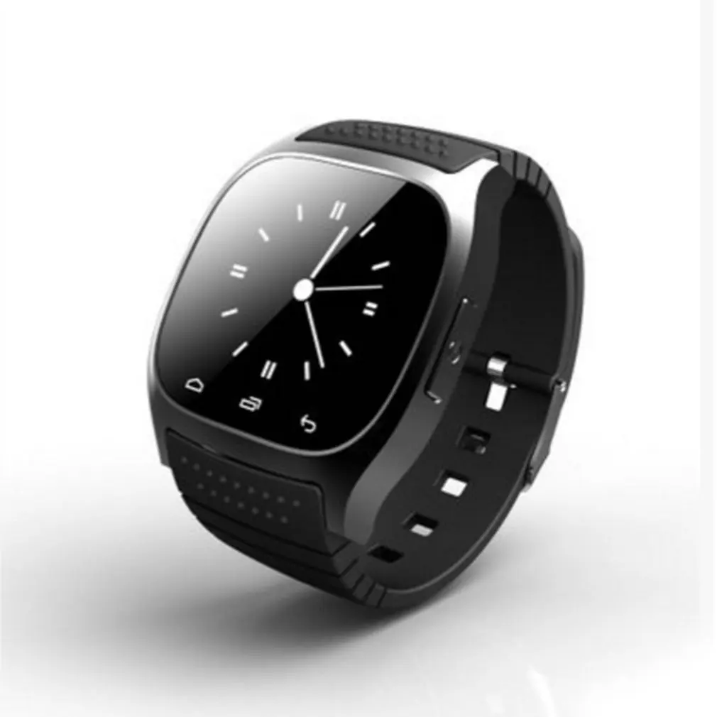 M26 Спортивные Bluetooth Смарт часы Роскошные наручные SMS напоминают Шагомер умный