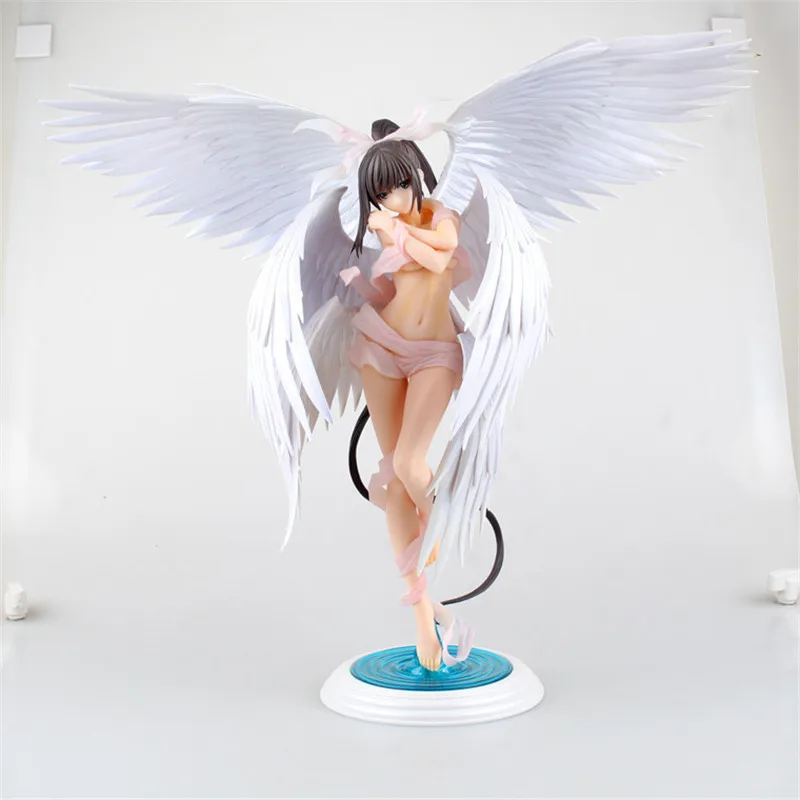 

Alphamax Anime skytube Shining Ark Figure Seraphim Sakuya Sexy Angel Action figure feather ver PVC collection model CHN Ver