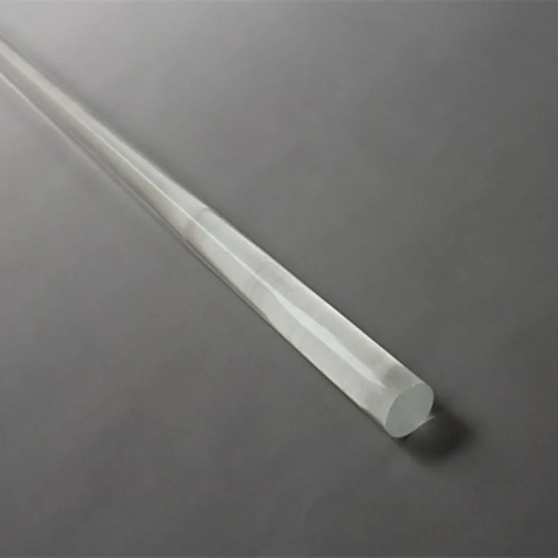 600pcs Acrylic Rods OD4x1000mm Clear Plastic PMMA Bar Home Decor