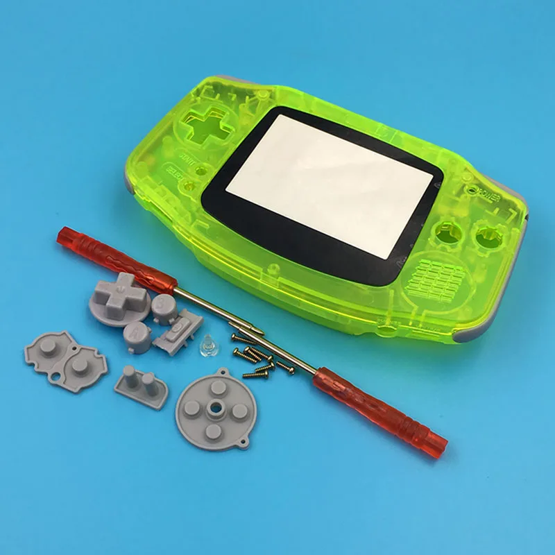 Для Gameboy Advance Shell полный корпус оболочка корпуса для Nintendo GBA Корпус чехол