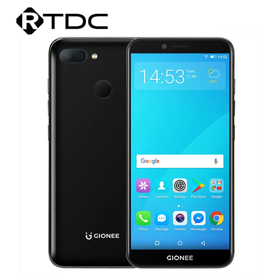 

Gionee S11 Lite 5.7" 18:9 Full Screen Android 7.1 Smartphone Snapdragon Octa Core 4GB 64GB Global Network 4G LTE Mobile Phone