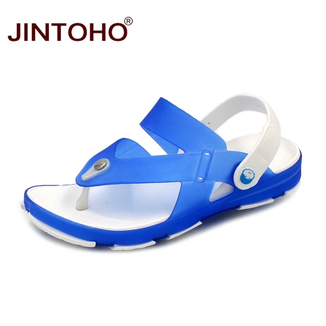 JINTOHO Summer Beach Men Shoes Fashion Men Sandals Casual Flip Flops ...