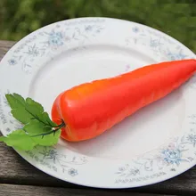 Моделирование морковь овощи еда Фрукты ролевые игры дом игрушка Моделирование Детские игрушки кухня украшения обучающее